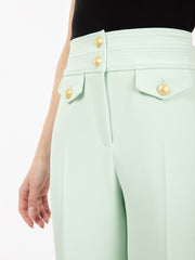 NENETTE - Pantalone a sigaretta cady mint