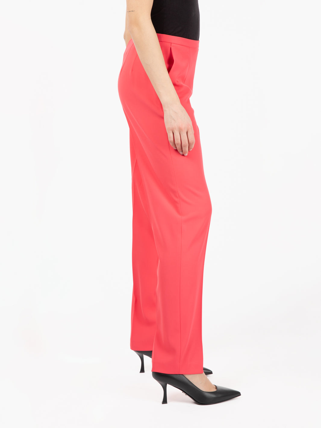 Pantaloni a sigaretta Edino fuxia