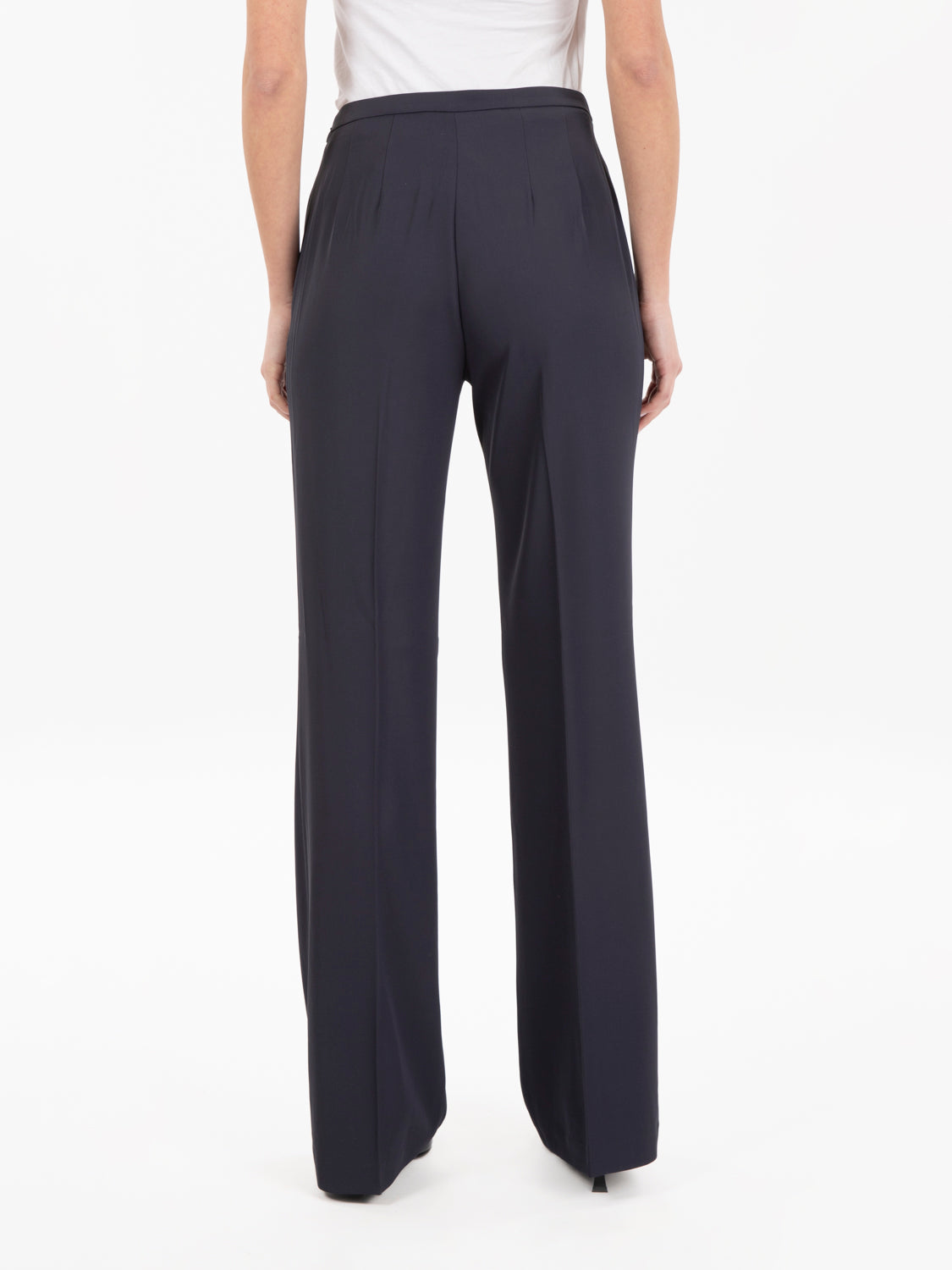 Pantaloni flare Everit blu navy