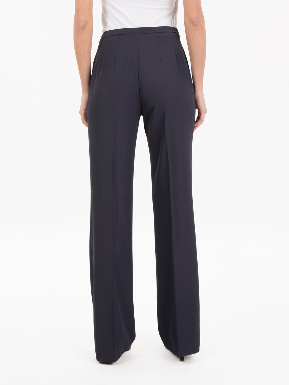 Pantaloni flare Everit blu navy