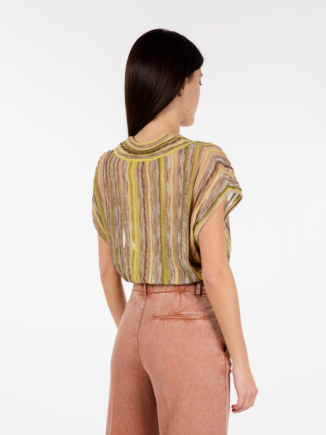 Top Monday in maglia lurex multicolor
