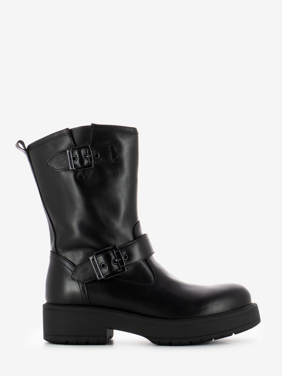 Biker Guanto Pula nero