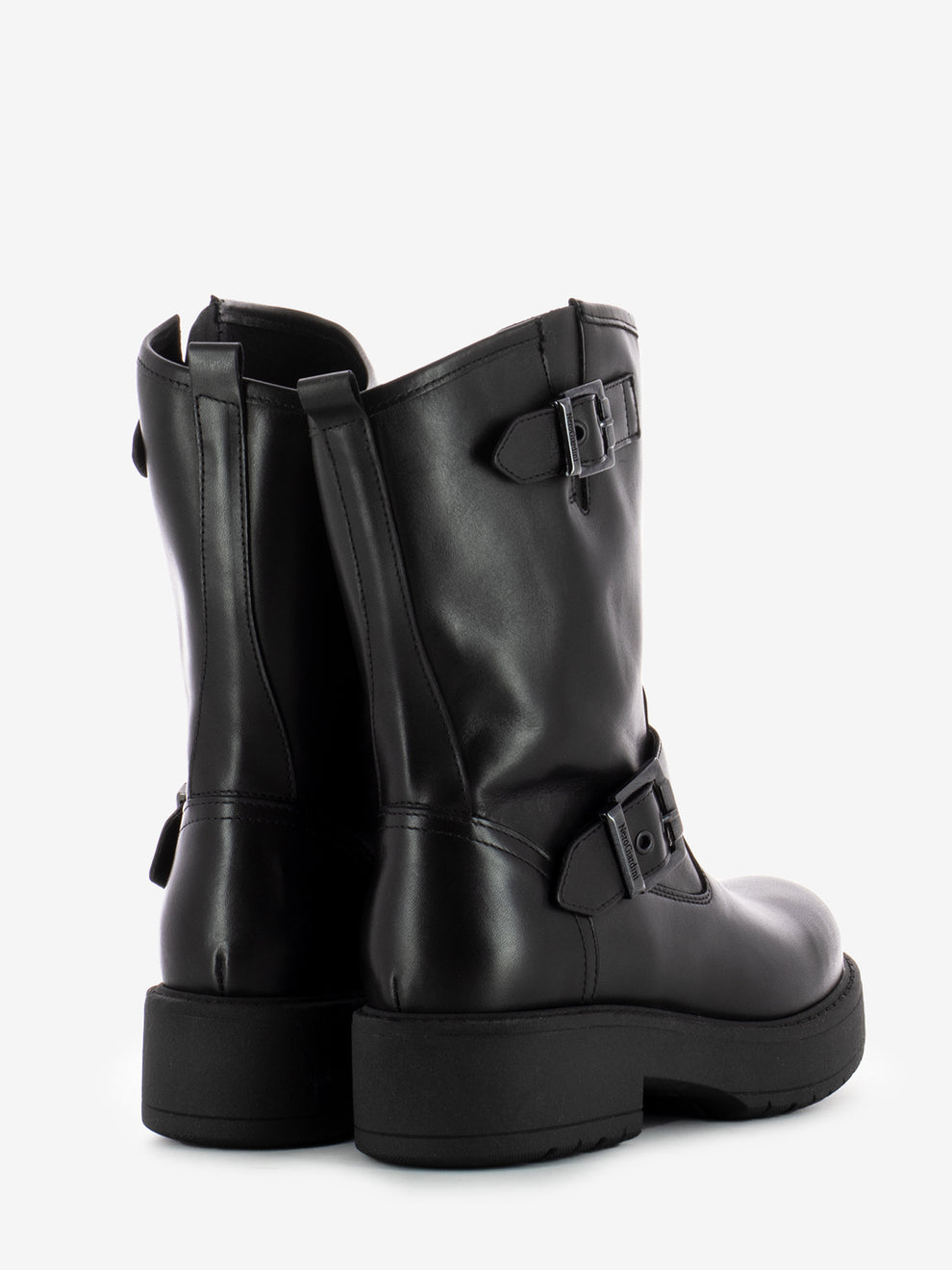 Biker Guanto Pula nero
