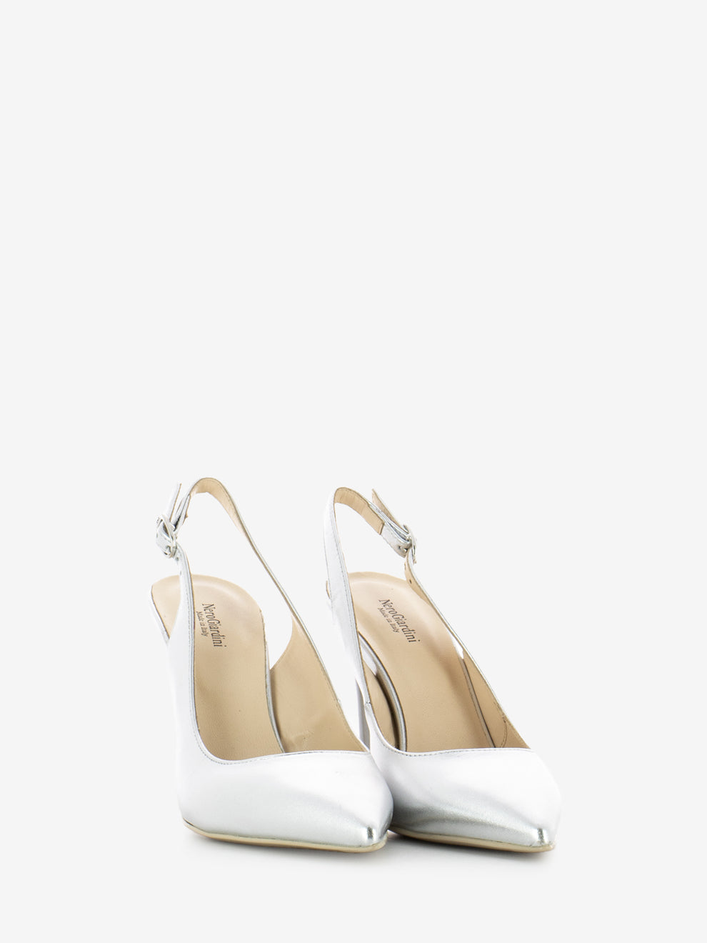 Chanel laminato argento