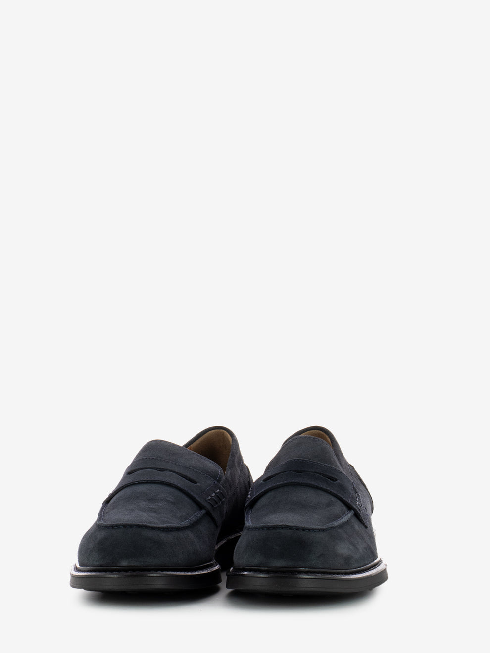 Arold blue suede loafers