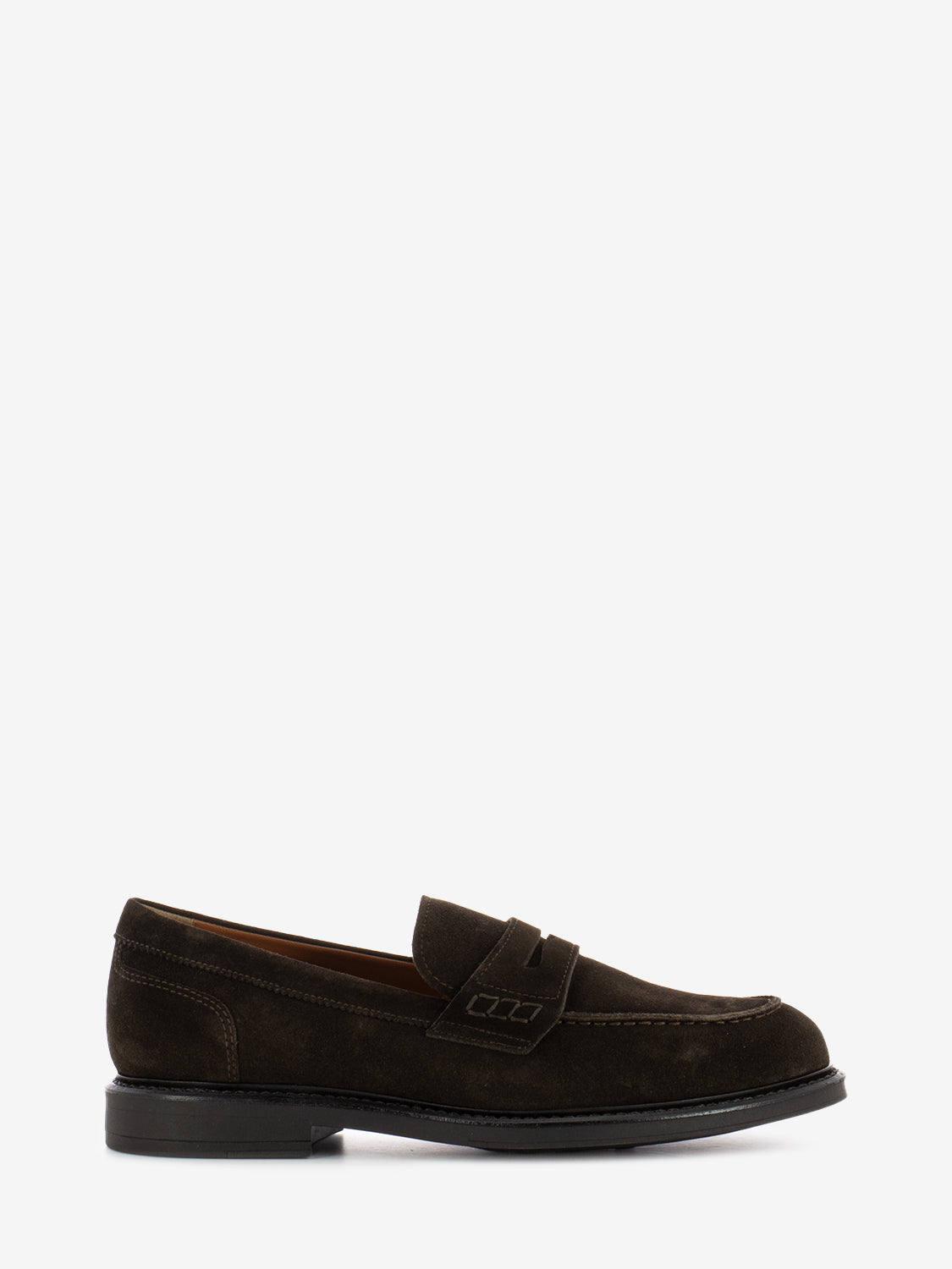 Arold moccasins in dark brown suede