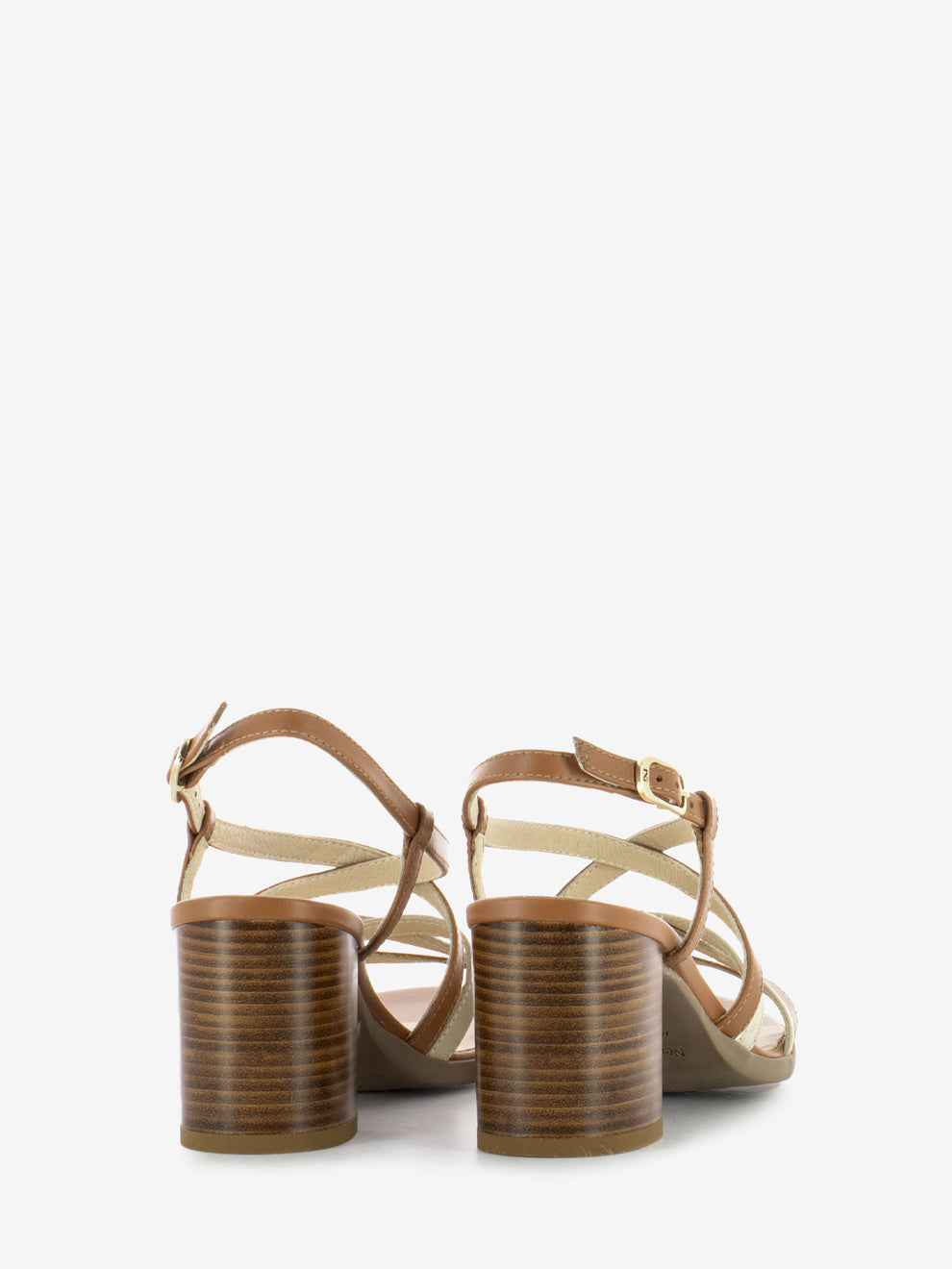 Sandali con tacco Armenia cognac