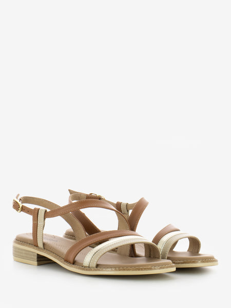 Sandali in pelle Armenia cognac