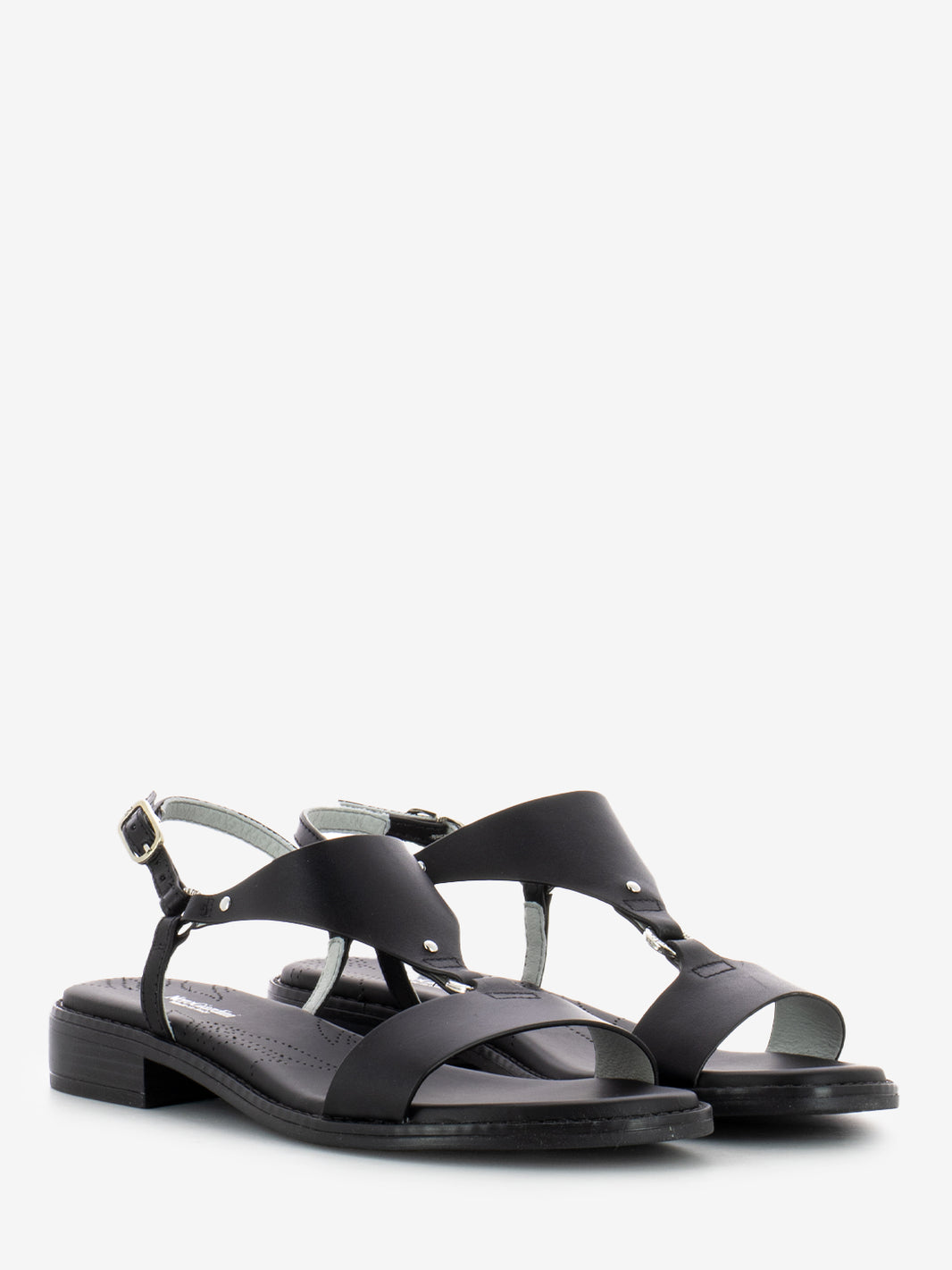 Sandali Tamigi in pelle nera