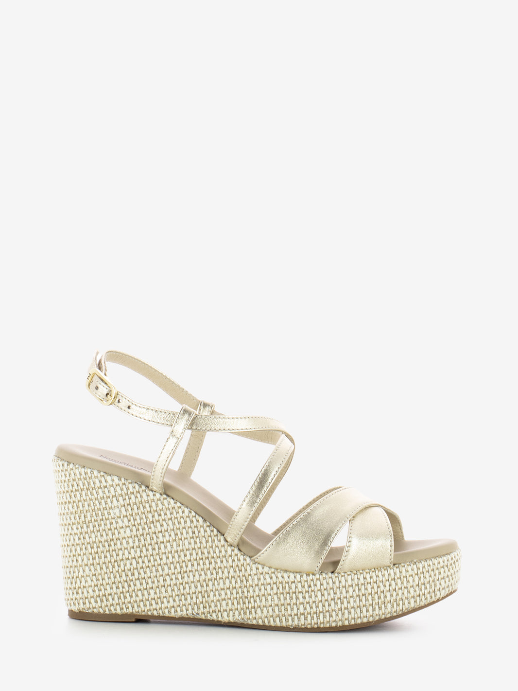 Sandali zeppa Etoile sand miele