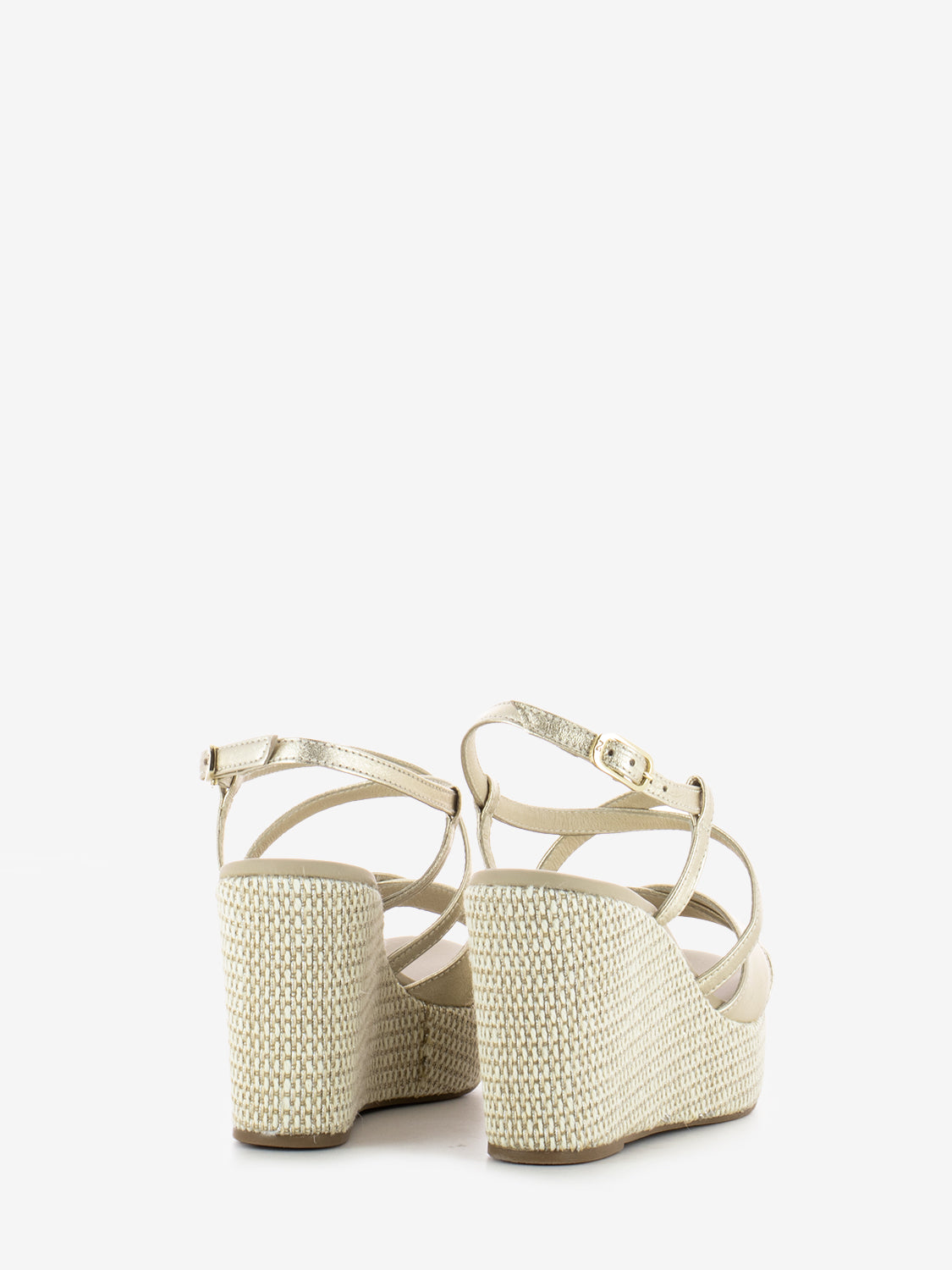 Sandali zeppa Etoile sand miele