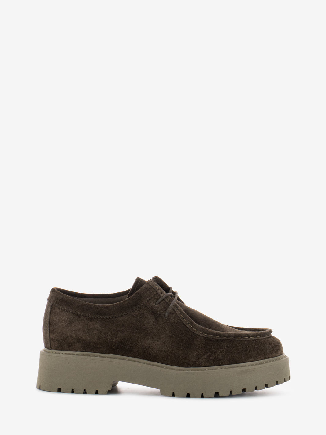 Scarpe ingegnere Volterra velour castagno