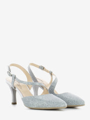 NERO GIARDINI - Slingback notturno ghiaccio