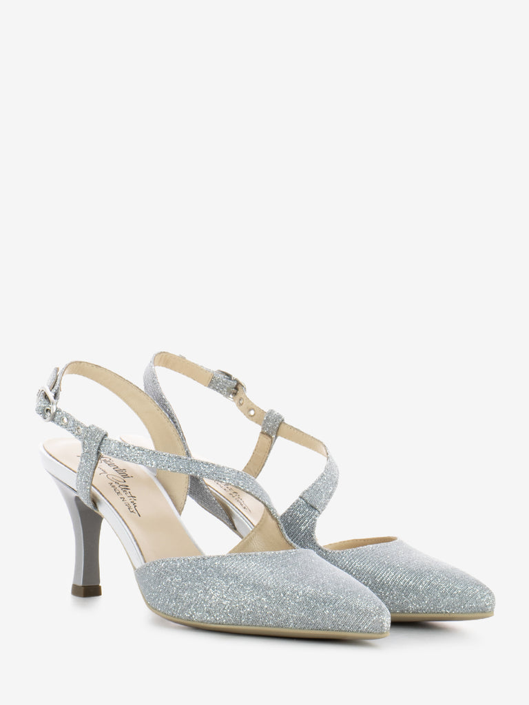 NERO GIARDINI - Slingback notturno ghiaccio