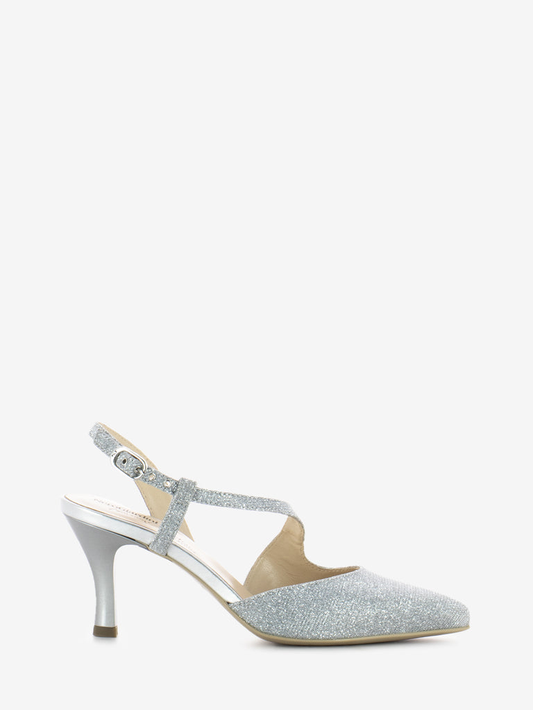 NERO GIARDINI - Slingback notturno ghiaccio