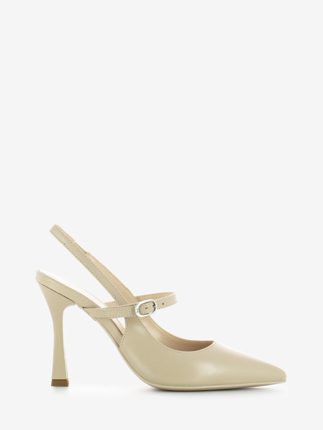 Slingback Pandora cinturino nappa lino