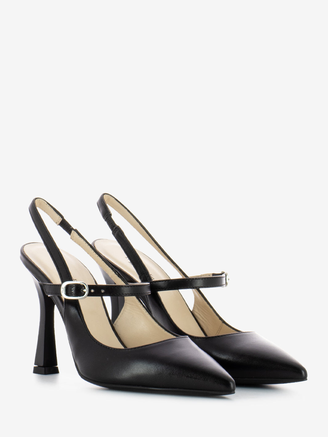 Slingback Pandora cinturino nappa nero