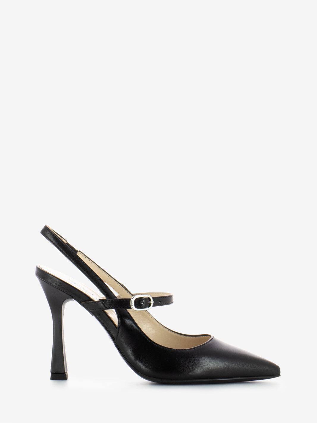 Slingback Pandora cinturino nappa nero