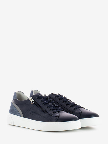 Sneaker Dollarino blu velour / avio