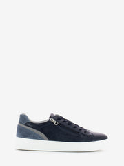 NERO GIARDINI - Sneaker Dollarino blu velour / avio