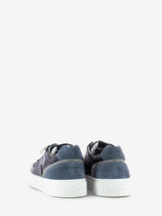 NERO GIARDINI - Sneaker Dollarino blu velour / avio