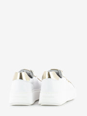 NERO GIARDINI - Sneakers dettagli specchio bianco