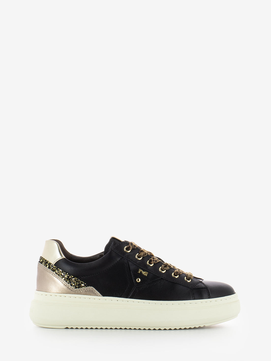 LUNAR BLACK GLOVE LEATHER SNEAKER I514160D_100