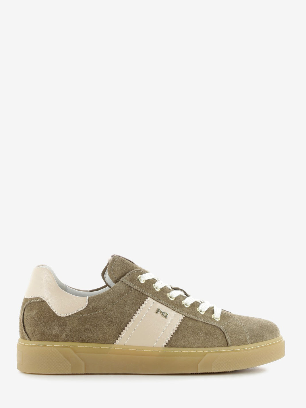 Sneakers in suede velour mou