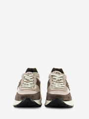 NERO GIARDINI - Sneakers Velour beige / marrone