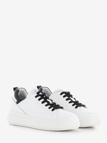 Sneakers Velvet bianco platino