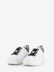 NERO GIARDINI - Sneakers Velvet bianco platino
