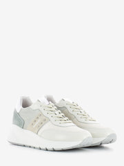 NERO GIARDINI - Sneakers Velvet Osso Rete bianco / argento