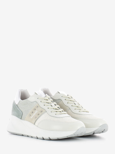 Sneakers Velvet Osso Rete bianco / argento