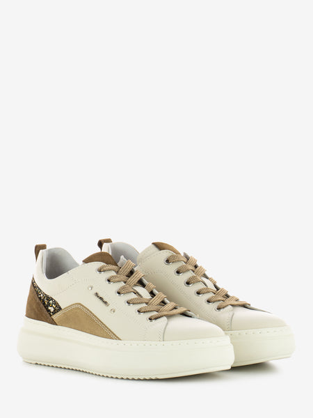 Sneakers Velvet Velour ambra / malto