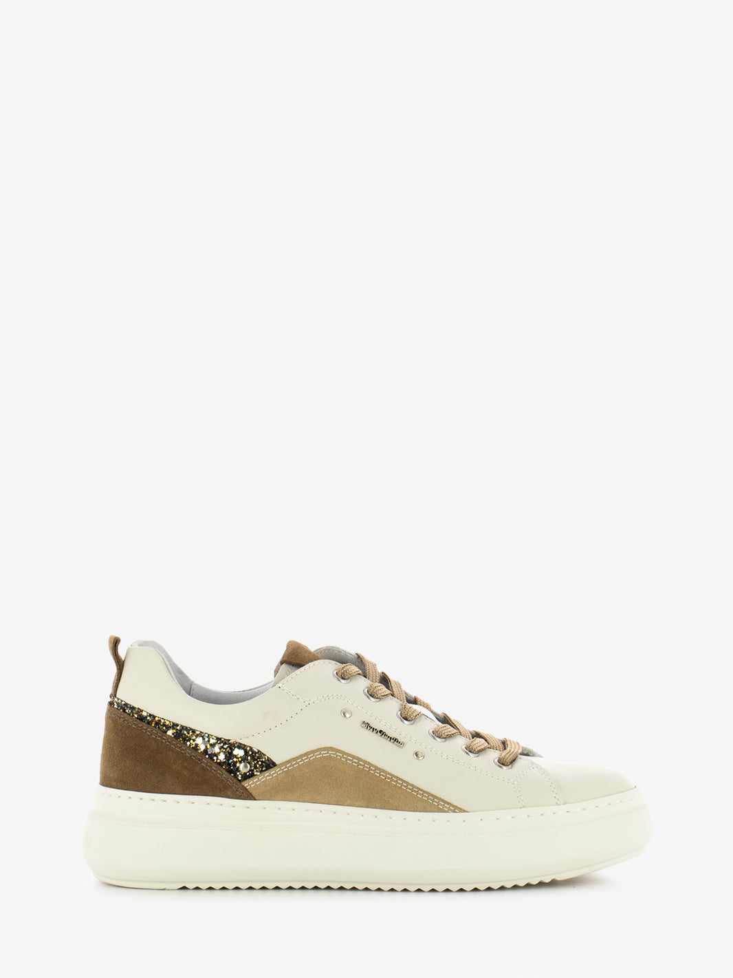 Sneakers Velvet Velour ambra / malto