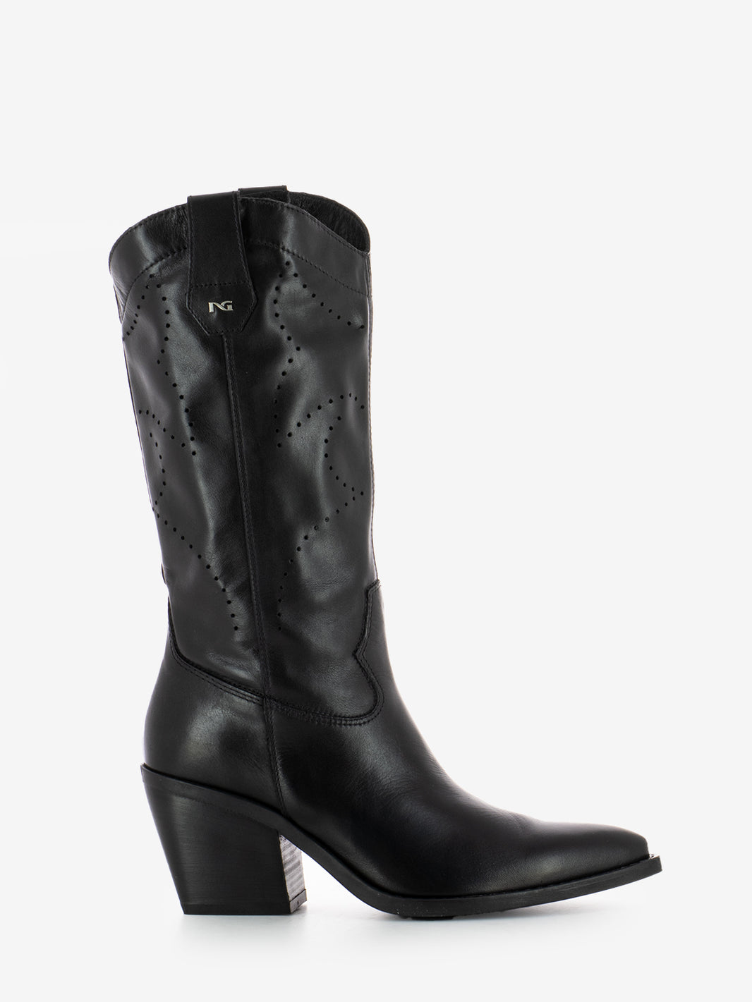 Stivale texano sauvage nero