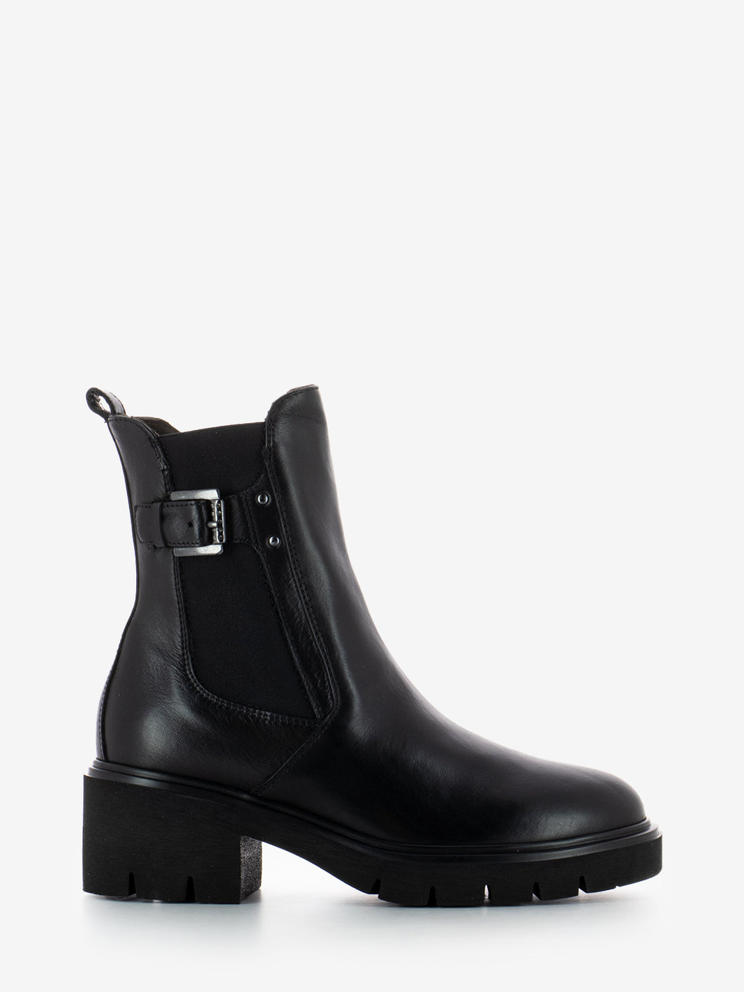 SAGAR DECO BLACK HEEL ANKLE BOOT I514814D_100