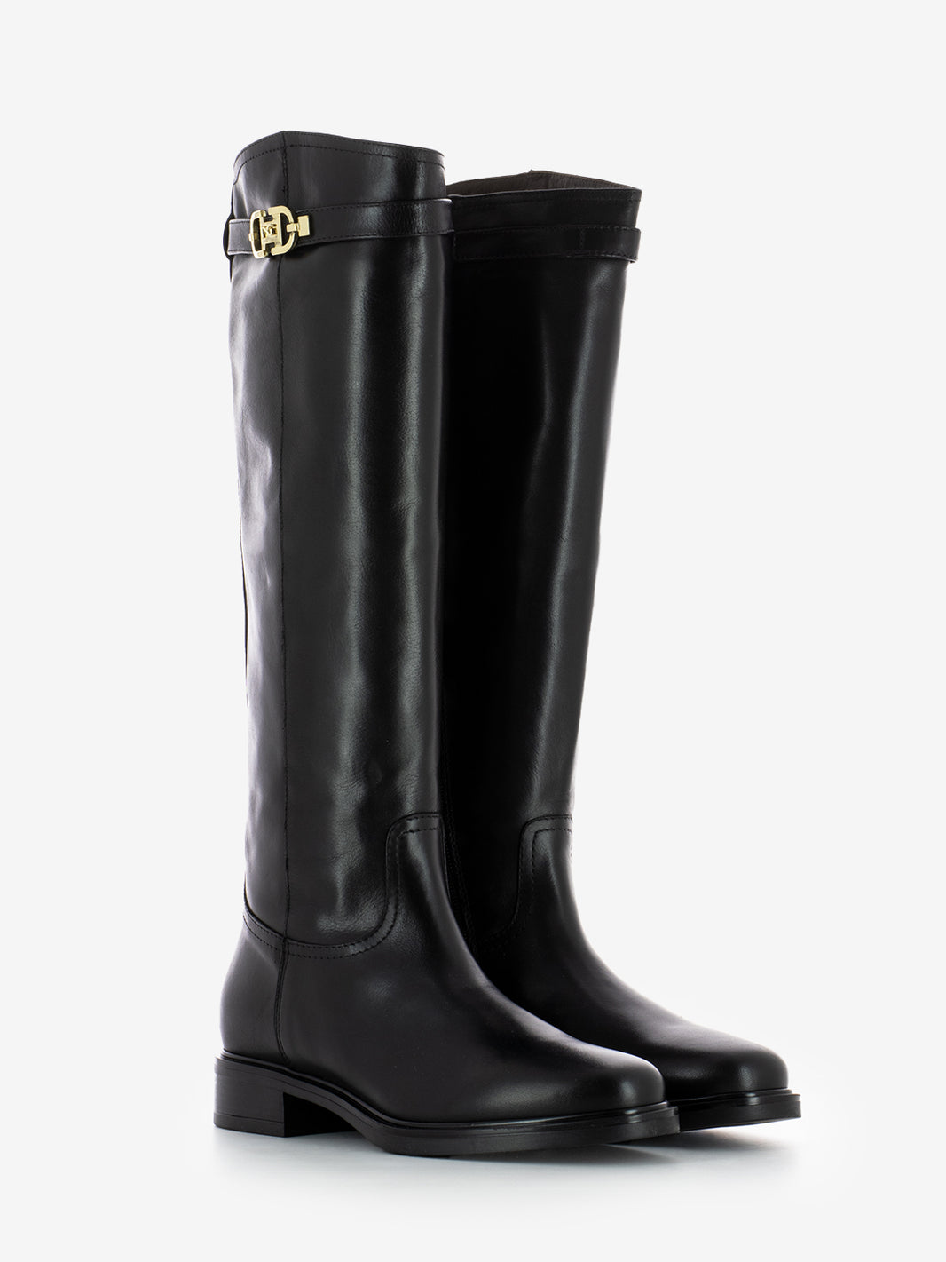 BLACK MOUSSE BUCKLE BOOT I514703D_100