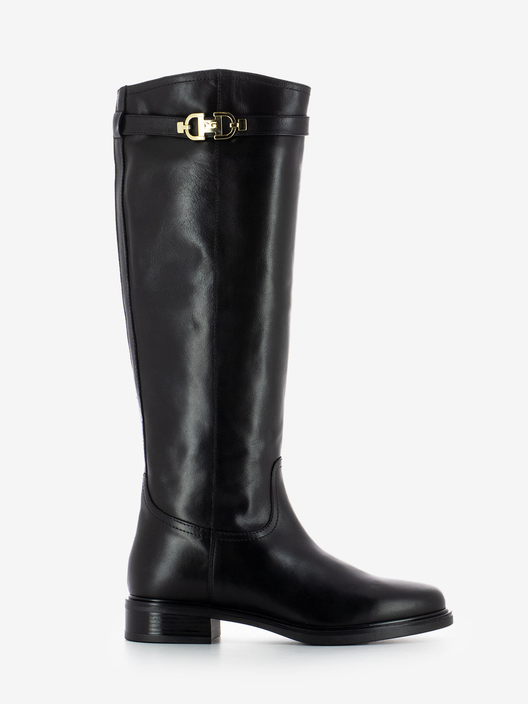 BLACK MOUSSE BUCKLE BOOT I514703D_100