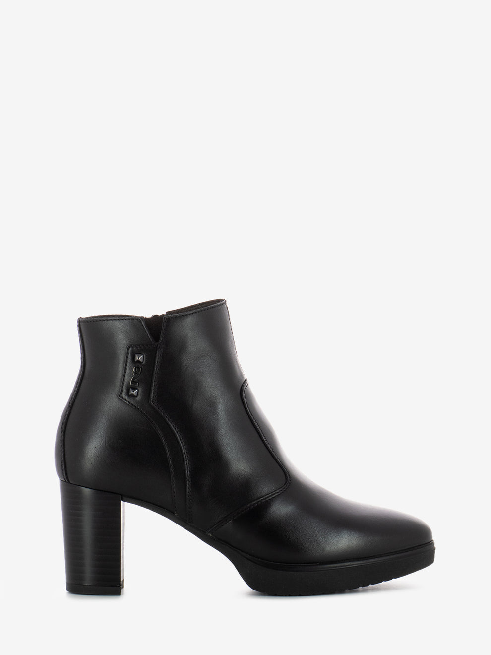 Black Lesina Glove Ankle Boots