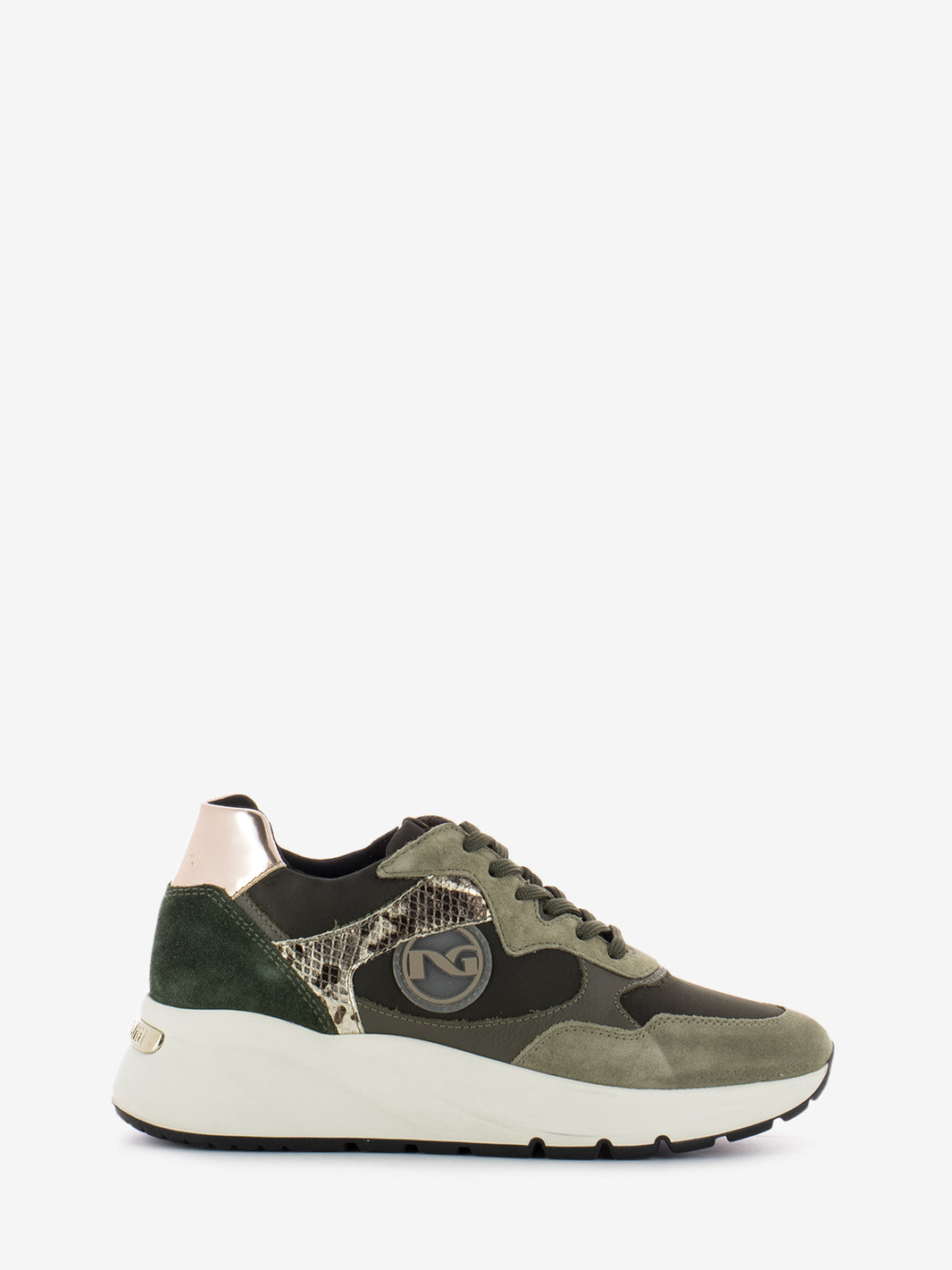 Sneakers velour stone new bomber / verdone