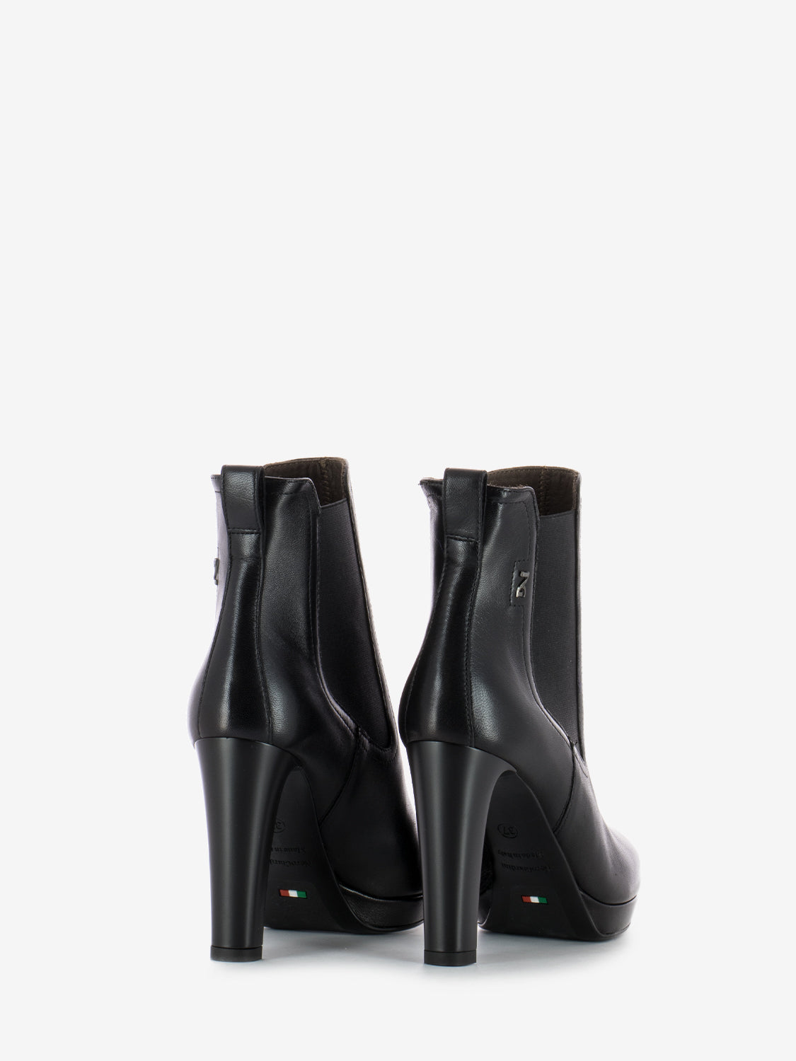 Pandora black nappa ankle boots