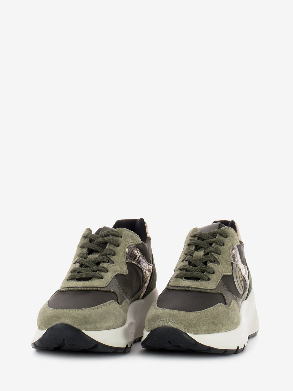 Sneakers velour stone new bomber / verdone