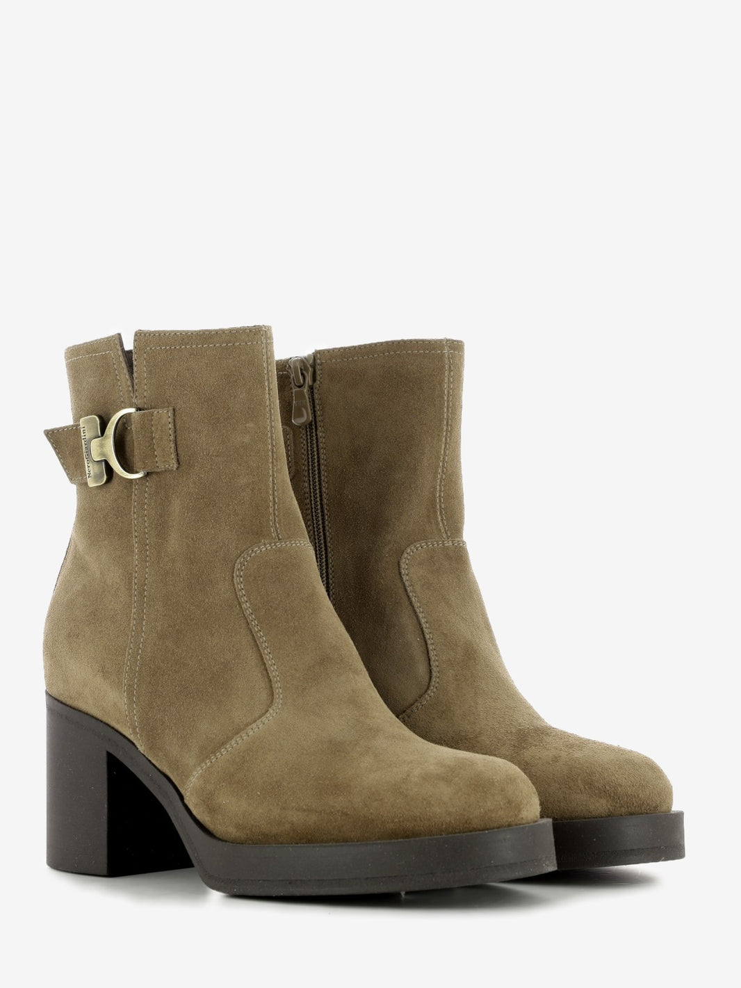SUEDE VELOUR MOU HEEL ANKLE BOOT I513892D_442