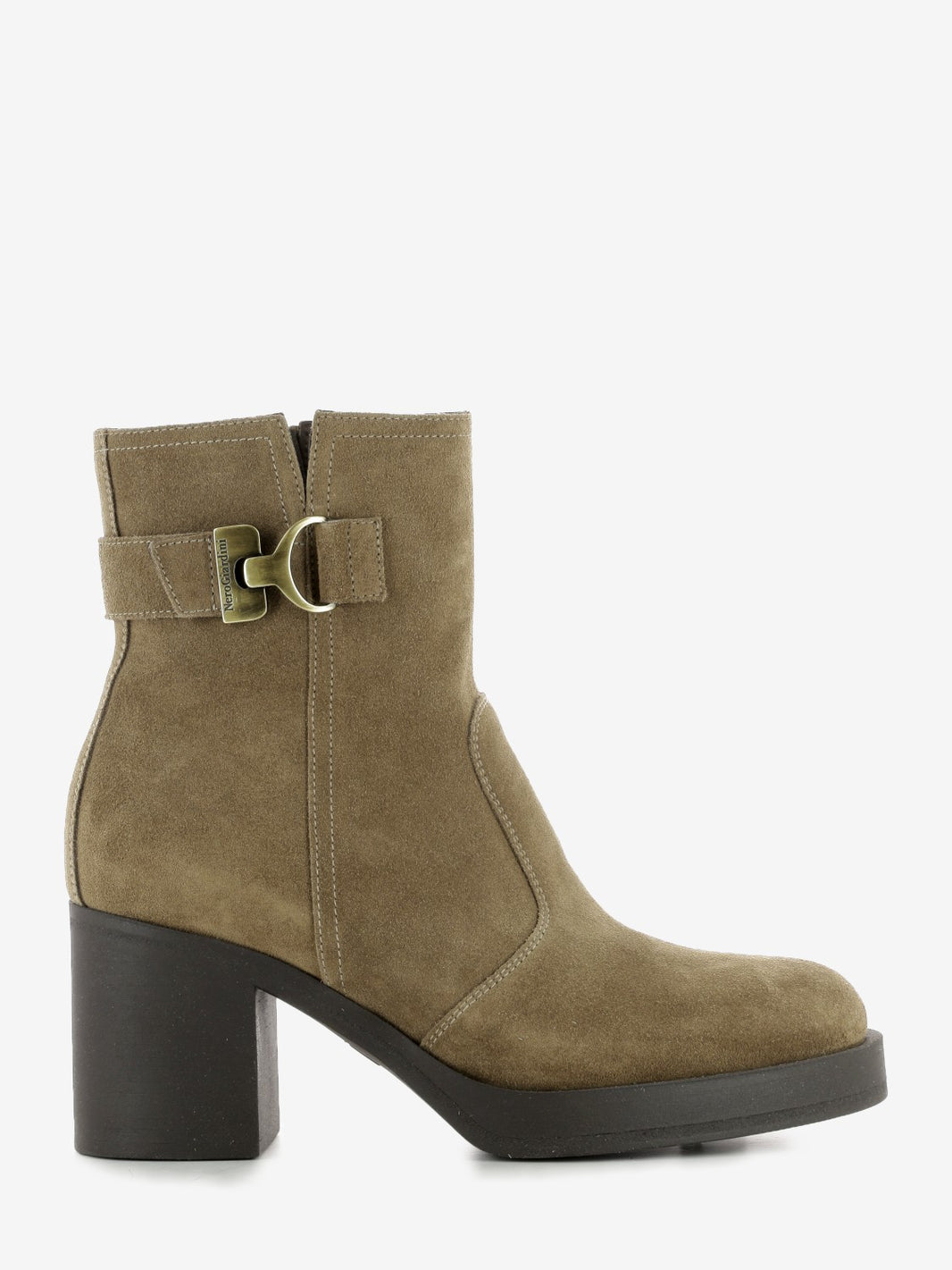 SUEDE VELOUR MOU HEEL ANKLE BOOT I513892D_442