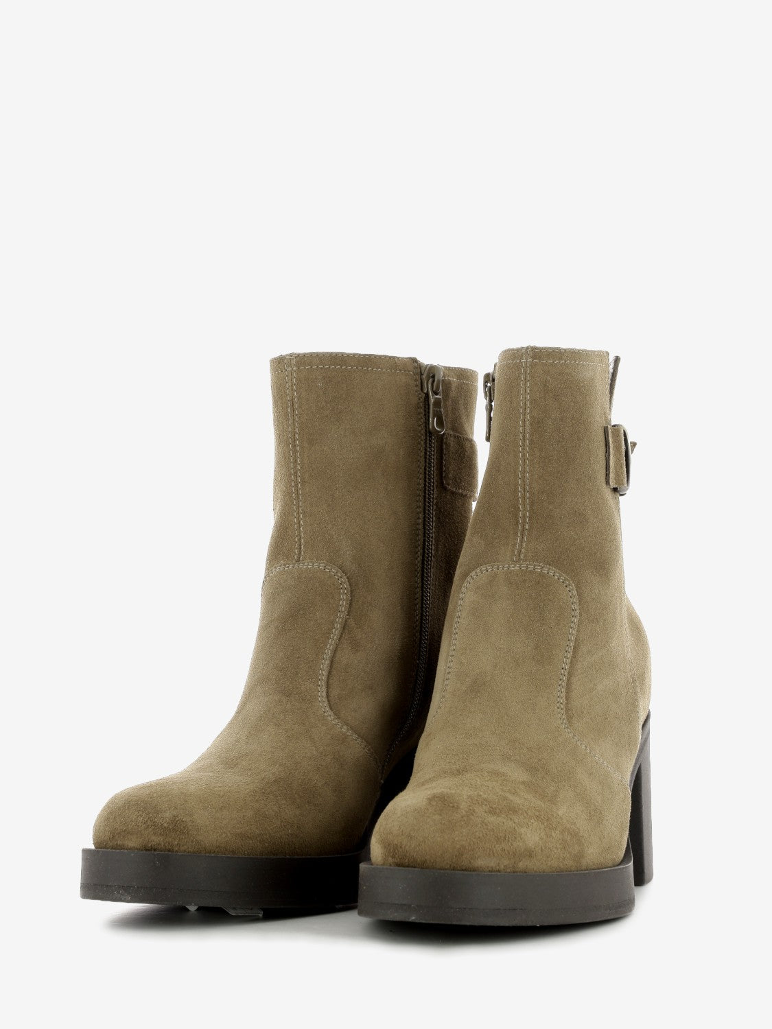 SUEDE VELOUR MOU HEEL ANKLE BOOT I513892D_442