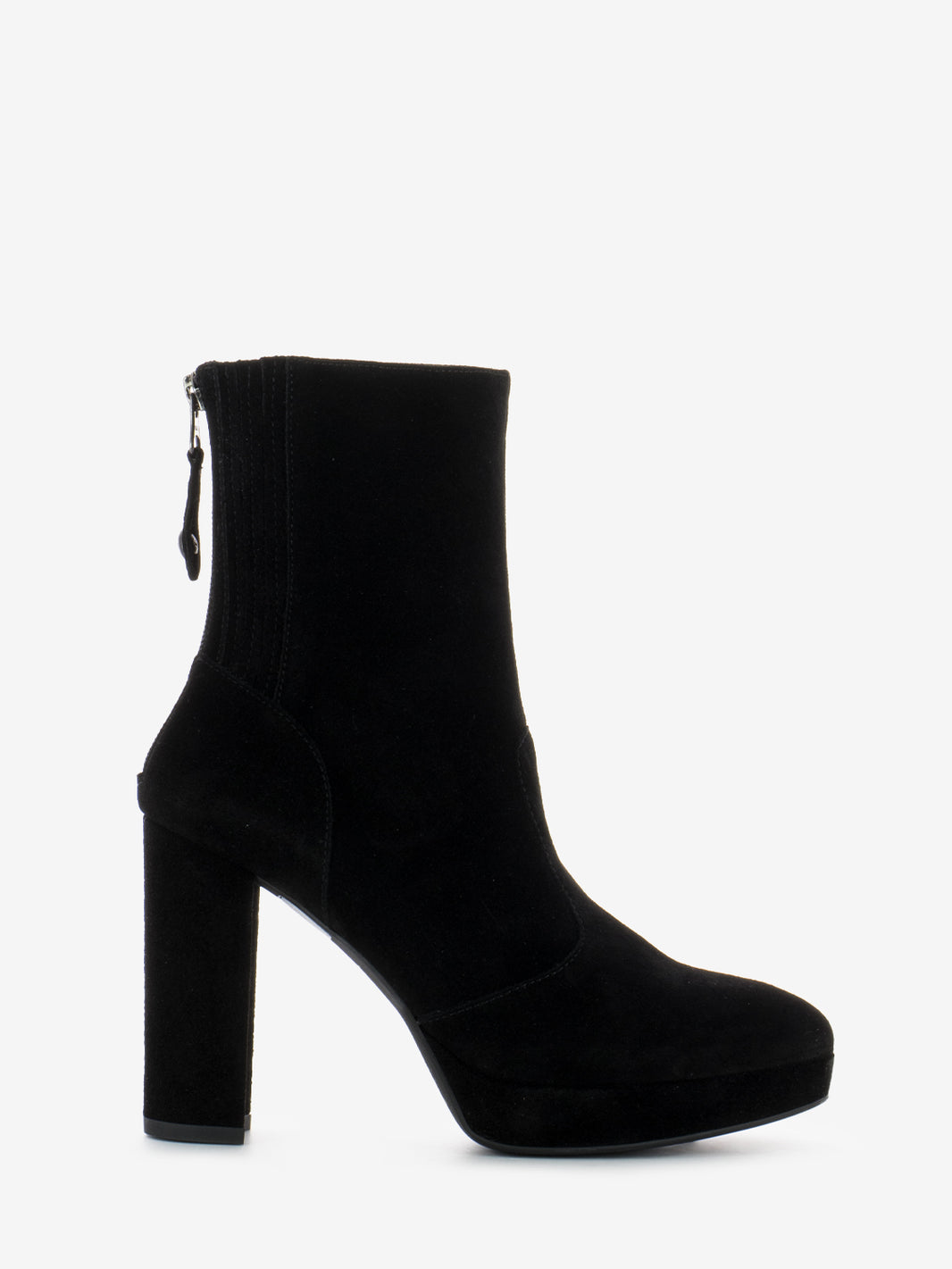 Tronchetto Lucera velour nero