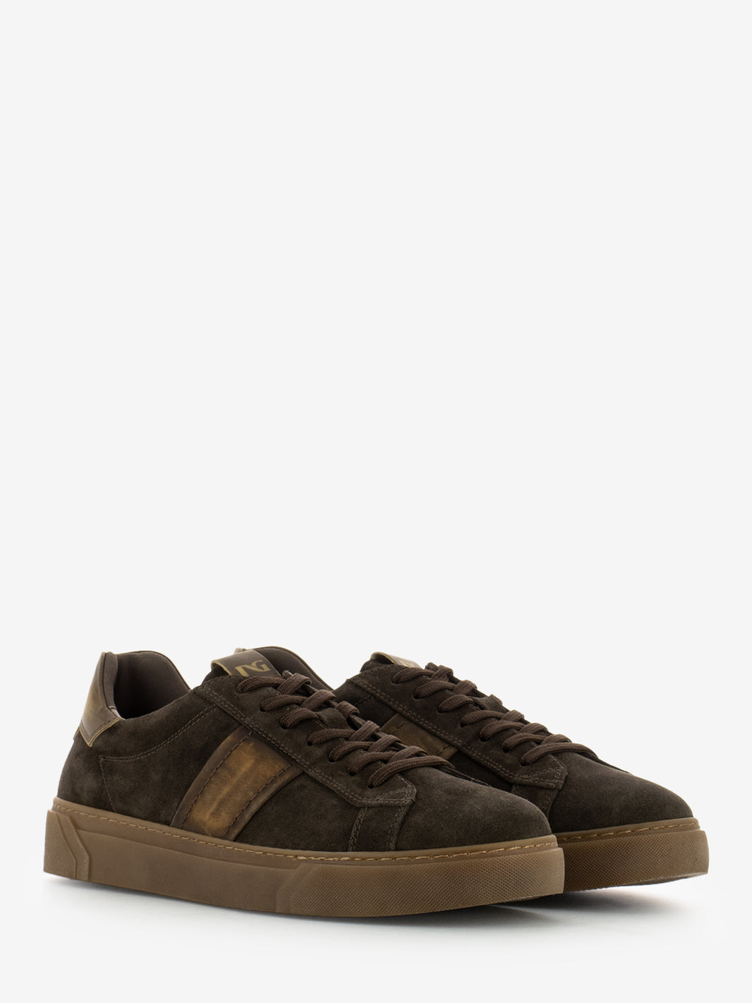 Sneakers in camoscio Arold testa di moro