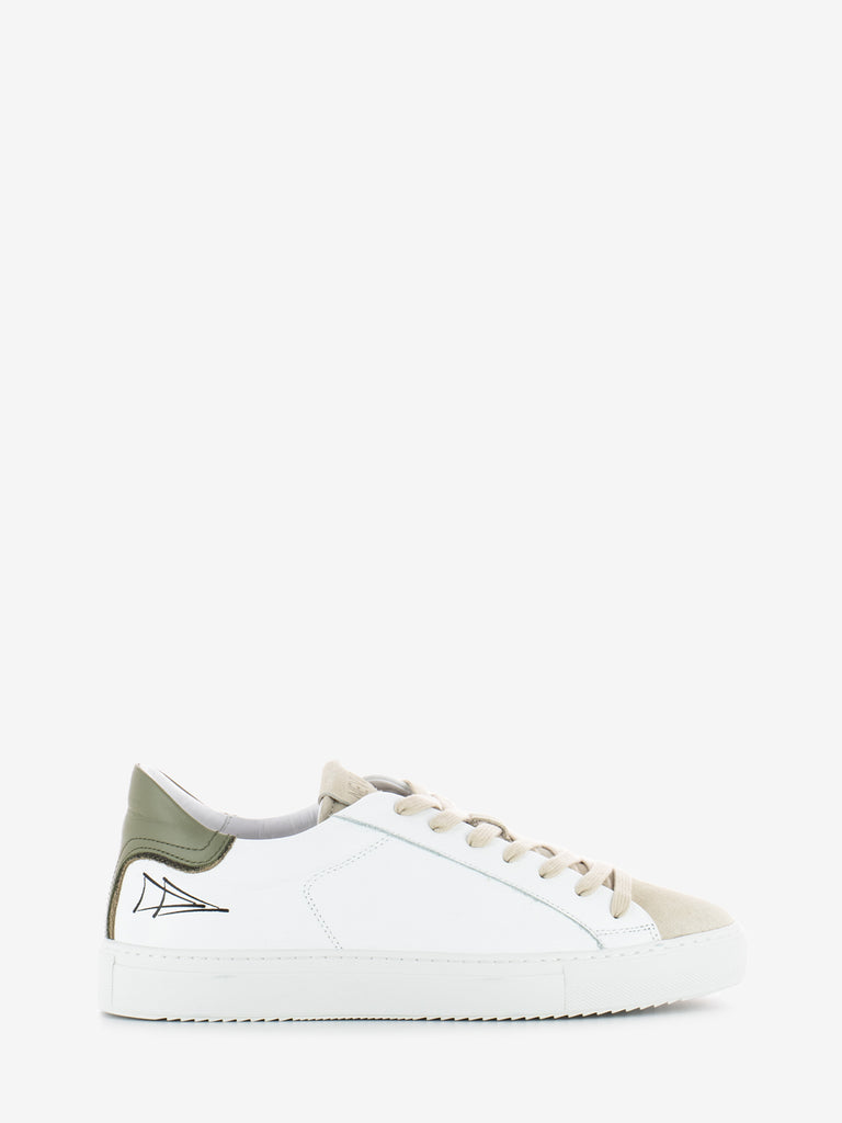 NEVVER - Sneakers tennis Madeira bianco / salvia