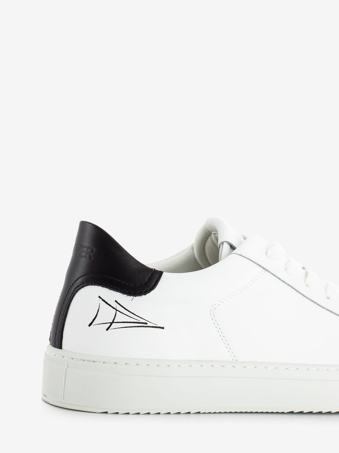 Oslo tennis sneakers white / black